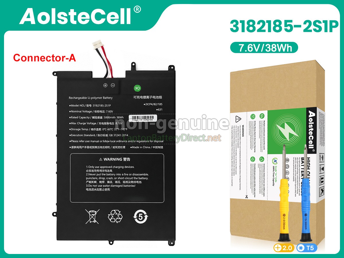 replacement Sgin 3182185-2S1P battery