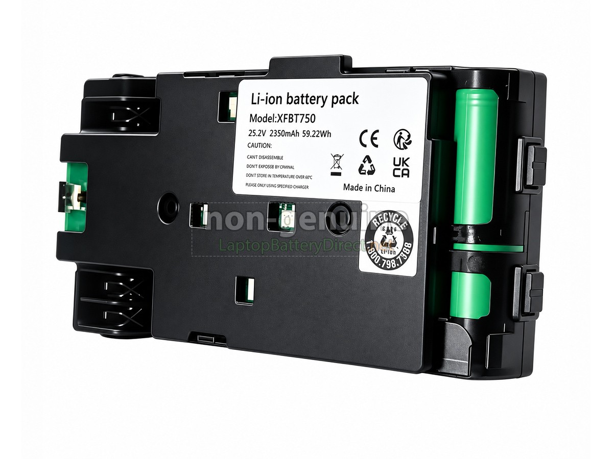 replacement Shark XFBT750 battery