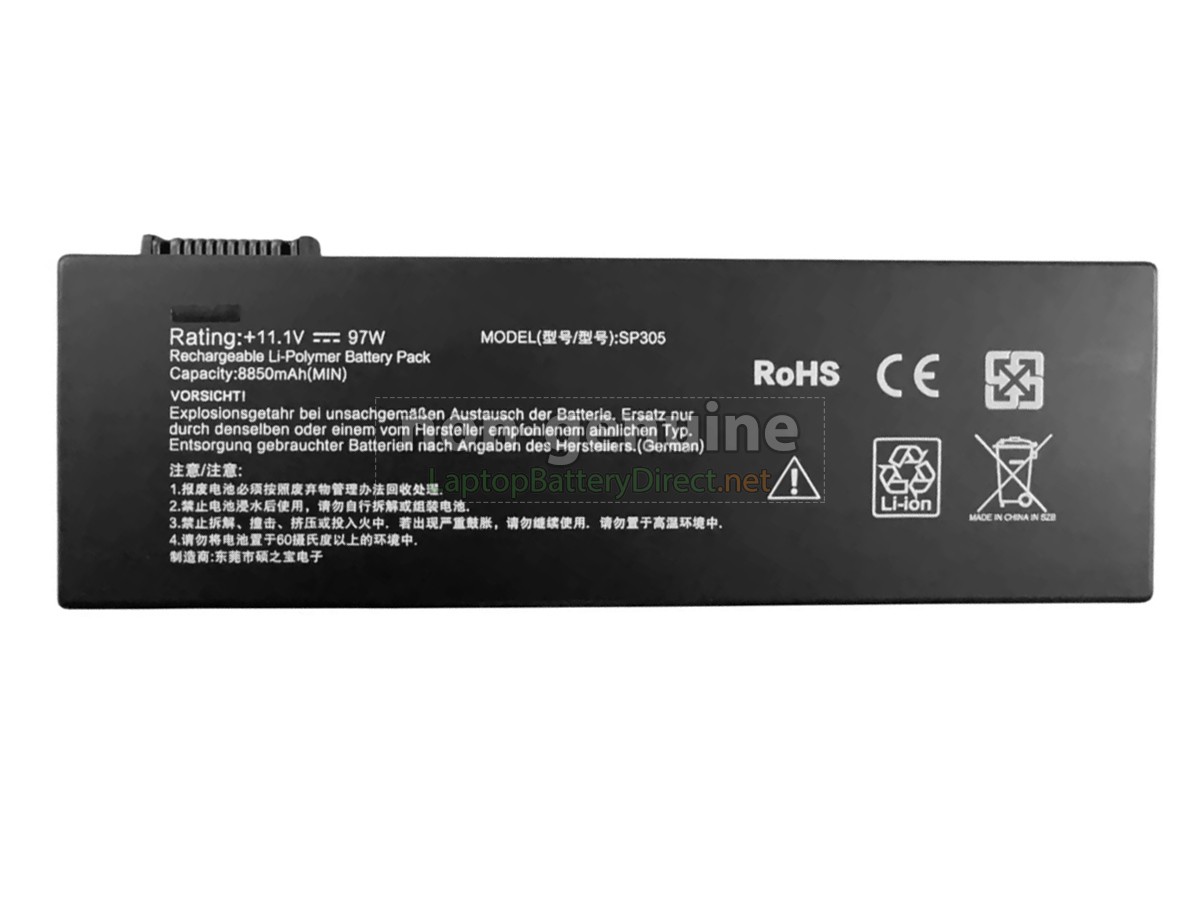 replacement Siemens SP305 battery