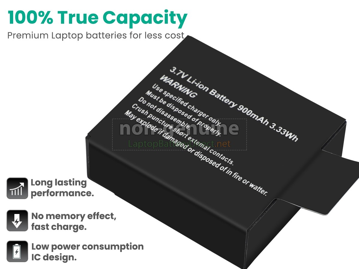 replacement SJCAM SJ4000 WIFI battery