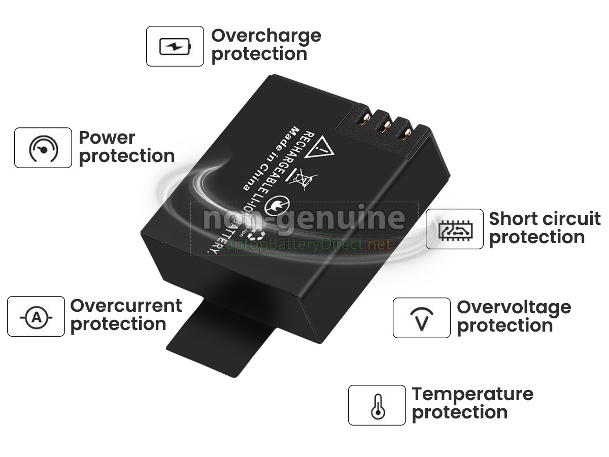 replacement SJCAM SJ4000 WIFI battery