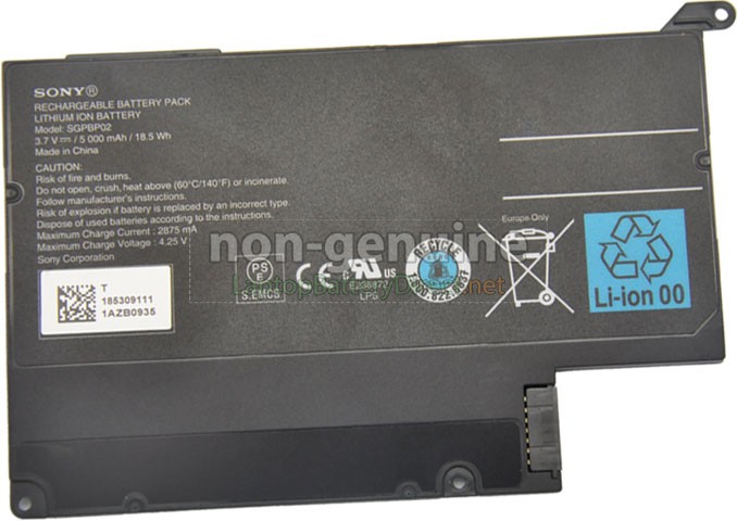 Battery for Sony SGPT111CN laptop