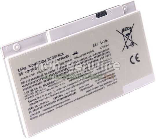 Battery for Sony VAIO SVT1511ACXS  laptop