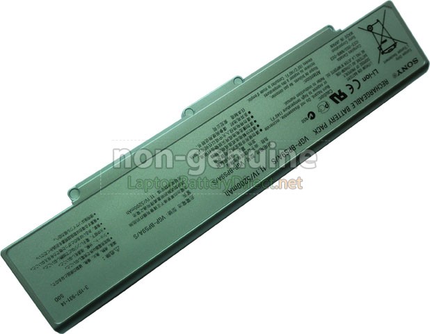 Battery for Sony VAIO VGN-AR830 laptop