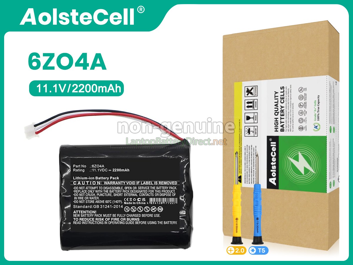 replacement Sony 6Z04A battery