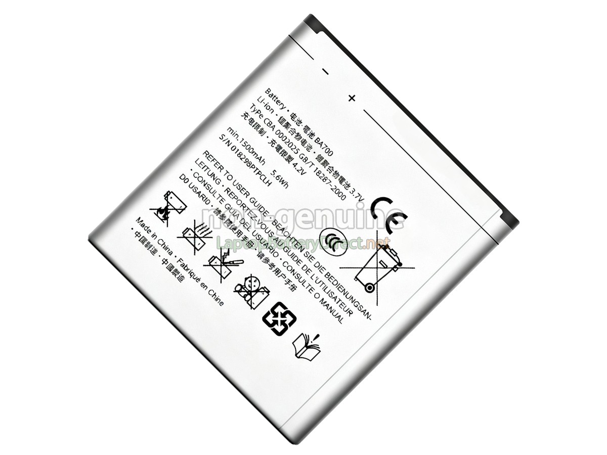 replacement Sony BA700 battery
