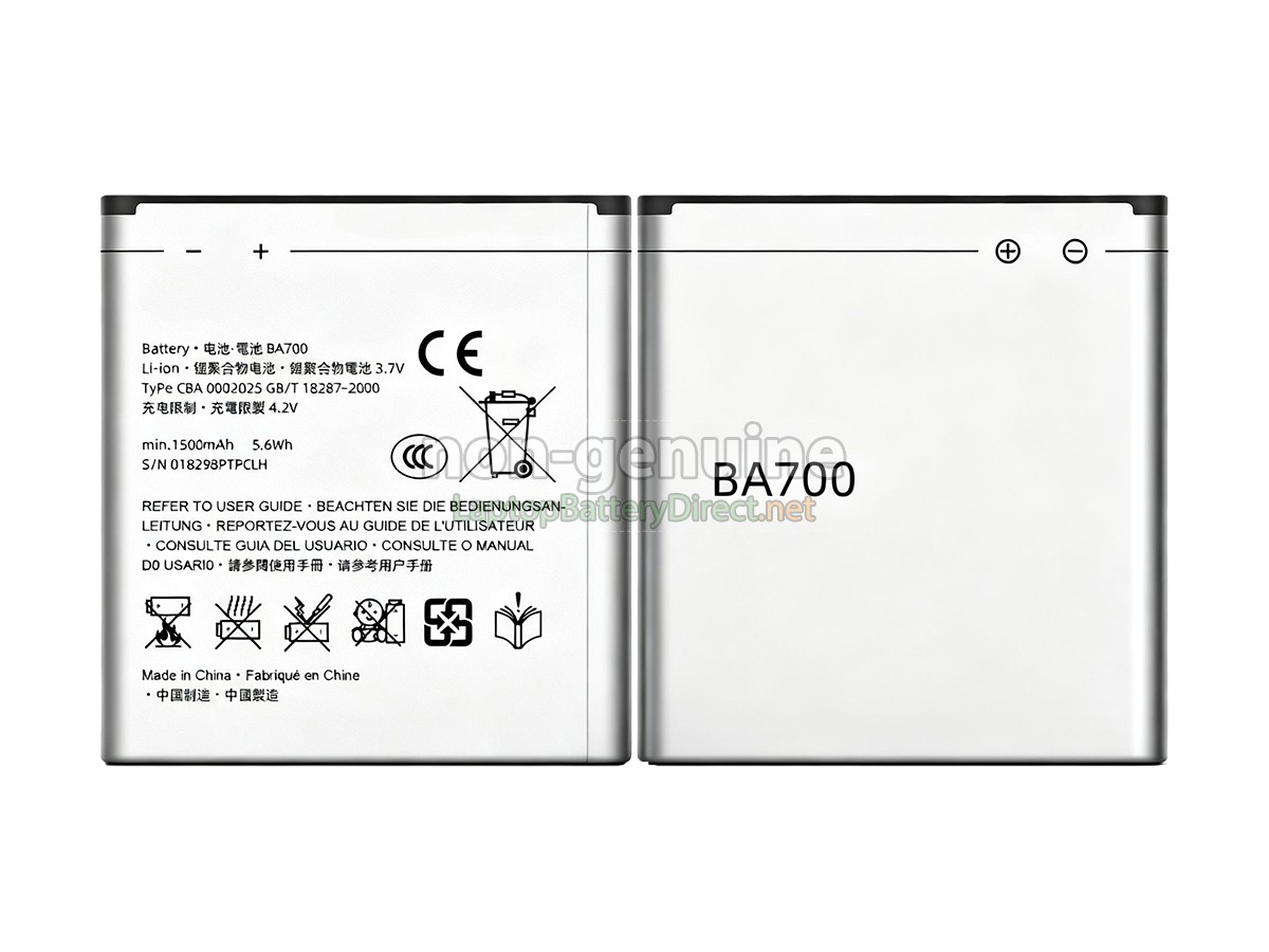 replacement Sony BA700 battery