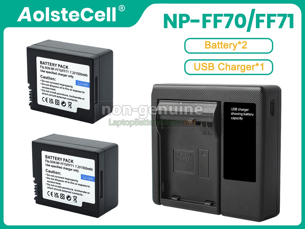 replacement Sony DCR-IP5 battery