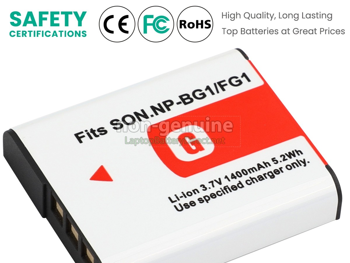 replacement Sony DSC-W85 battery