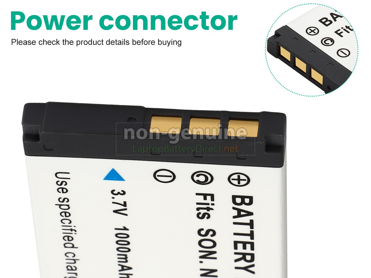 replacement Sony NP-FT1 battery