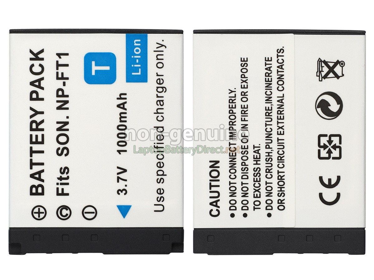 replacement Sony NP-FT1 battery