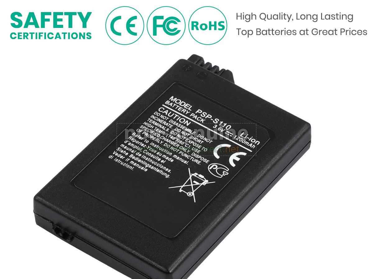 replacement Sony PSP-3010 battery