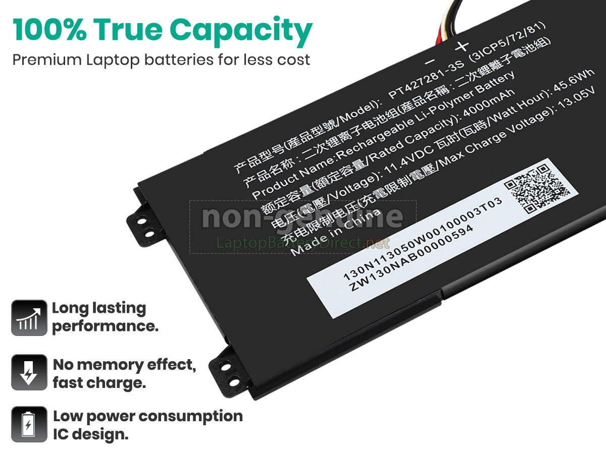 replacement Sony PT427281-3S battery