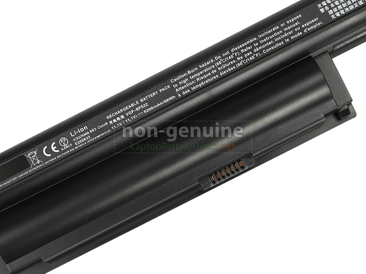 High Quality Sony VAIO PCG-71211W Replacement Battery Laptop Battery Direct