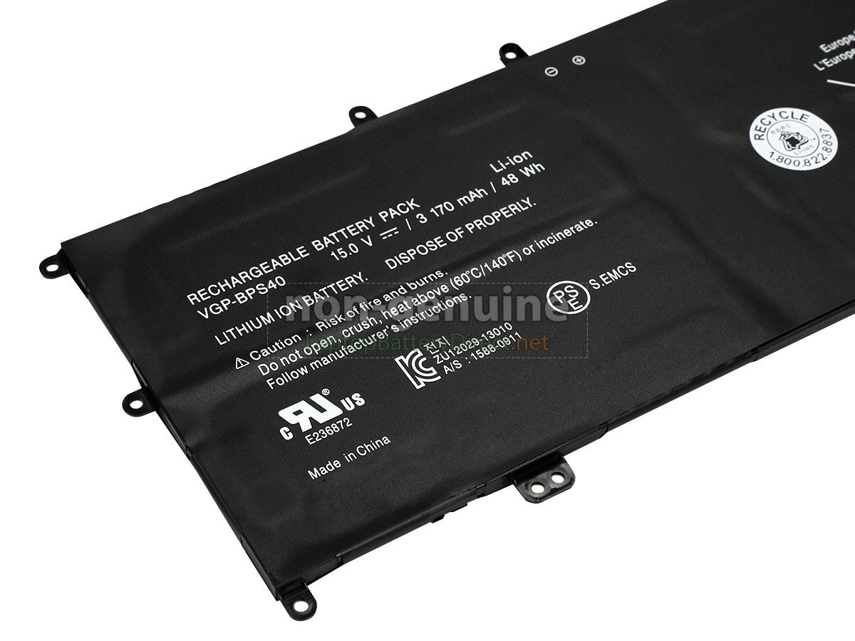 replacement Sony VAIO SVF14N16SGB battery