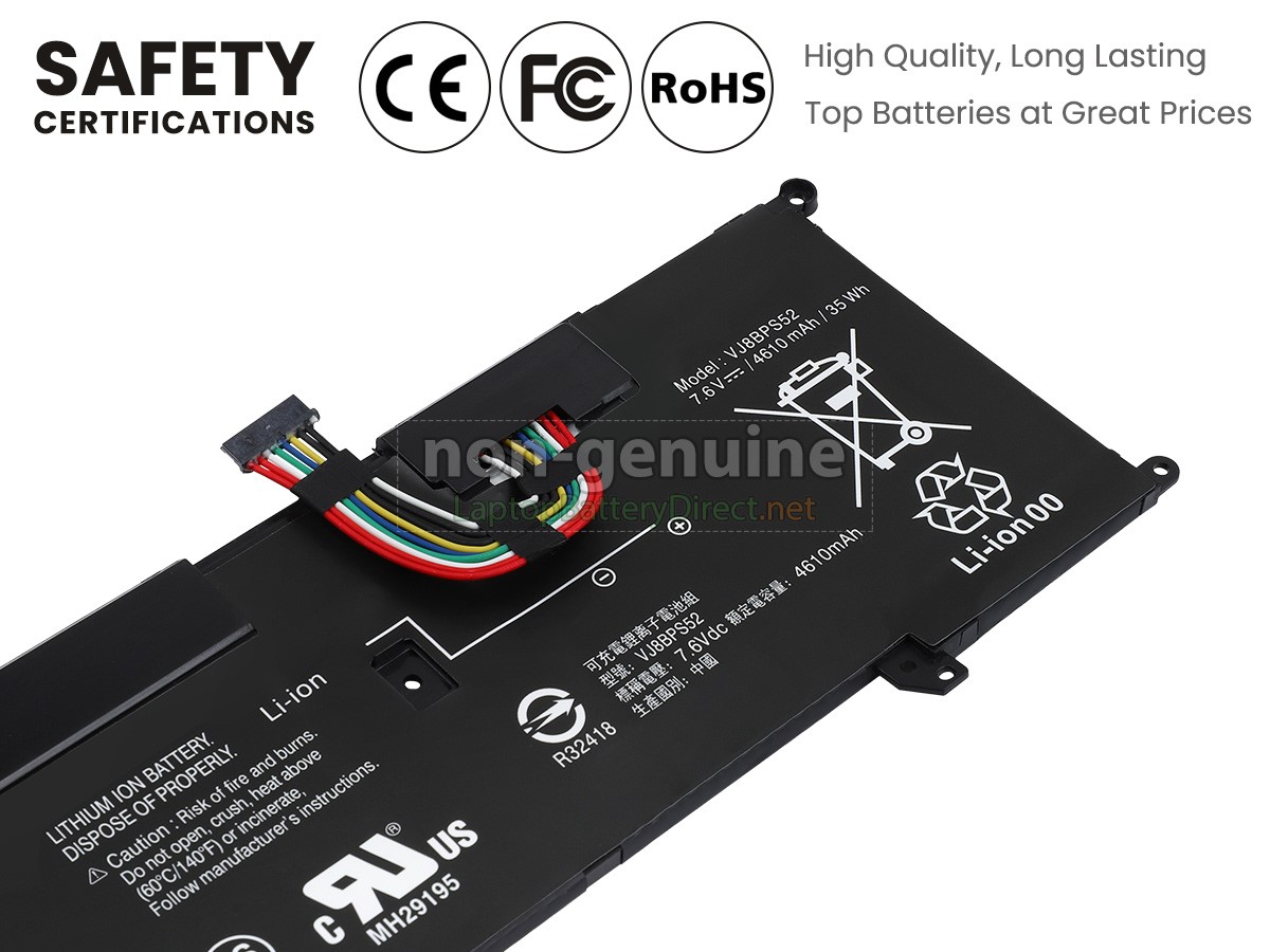 replacement Sony VAIO VJS112C0411T battery