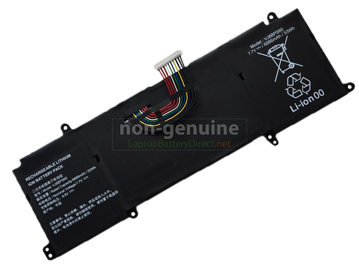 replacement Sony VJ8BPS60 battery