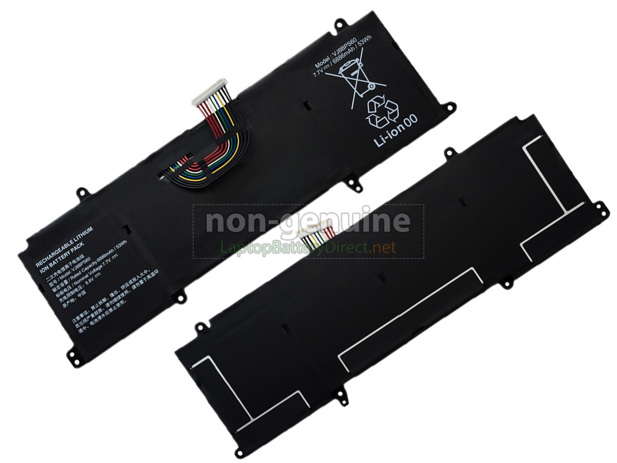 replacement Sony VJ8BPS60 battery