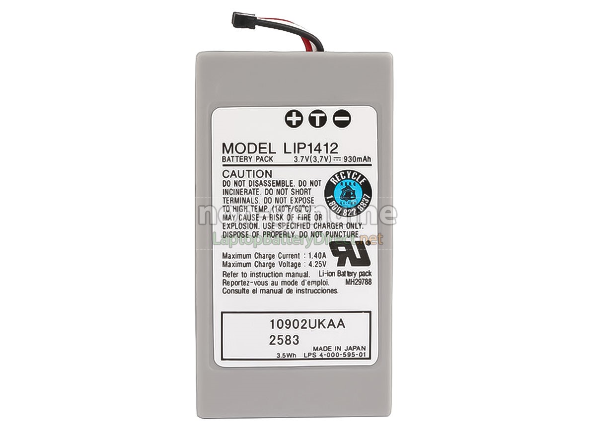 replacement Sony 4-000-597-01 battery