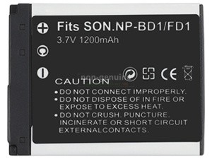 Replacement Battery for Sony DSC-T200/B laptop