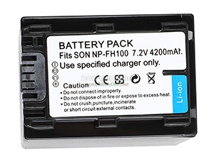 Replacement Battery for Sony NP-FH100 laptop