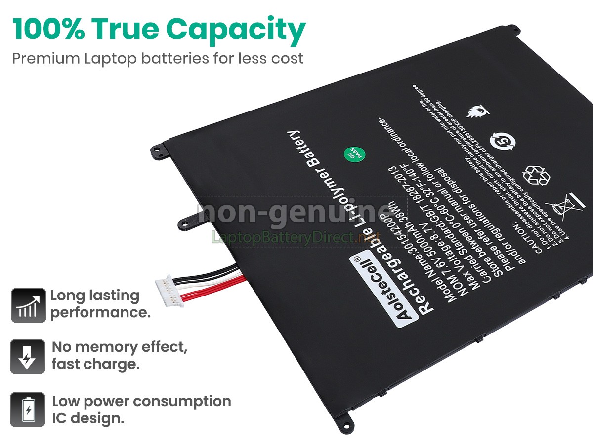 replacement Teclast F15S battery