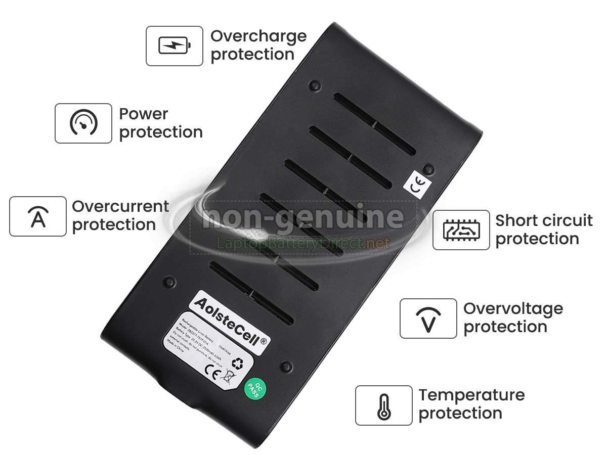 replacement Tineco PURE ONEA50S PLUS battery