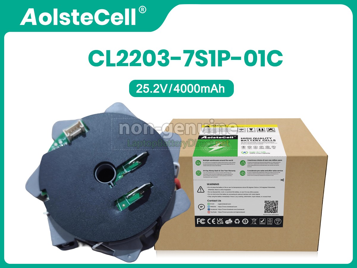 replacement Tineco FLOOR ONE S7 STEAM PLUS battery