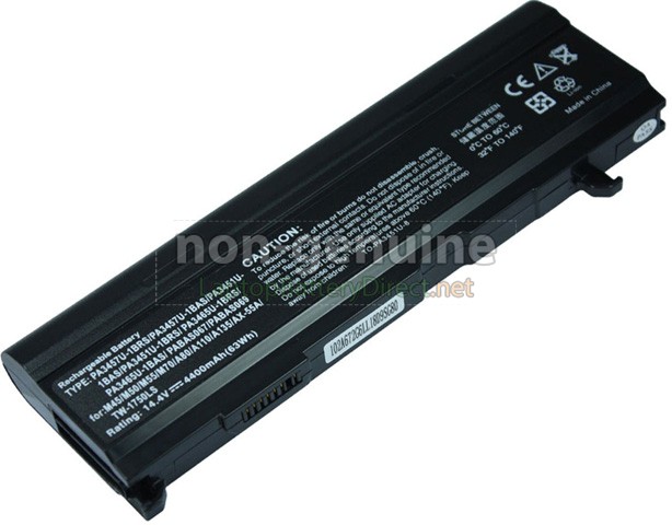 Battery for Toshiba Satellite A135-SP4036 laptop