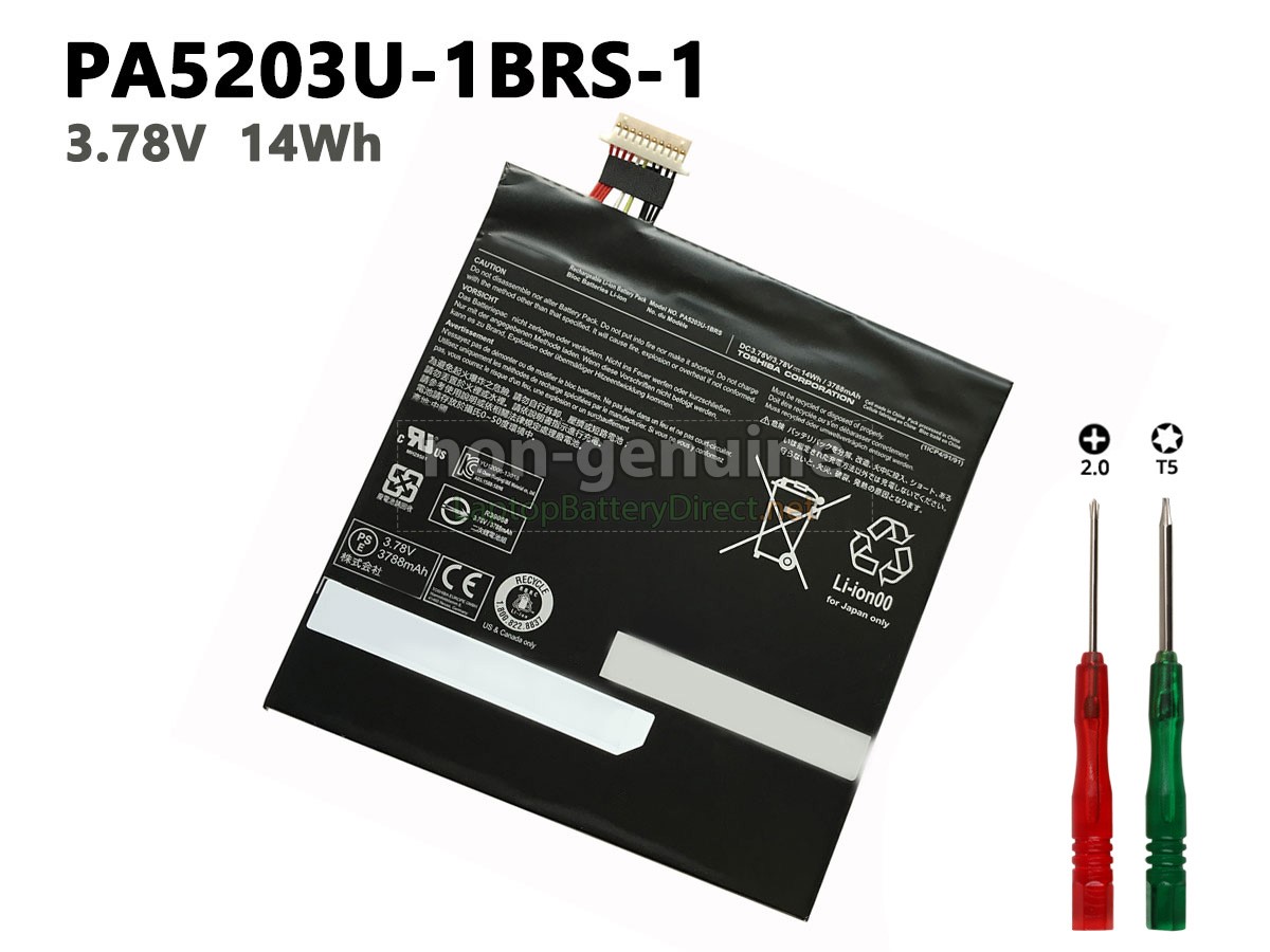 replacement Toshiba PA5203U-1BRS battery