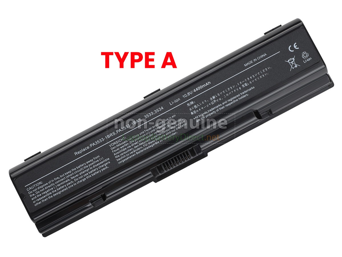replacement Toshiba PABAS098 battery