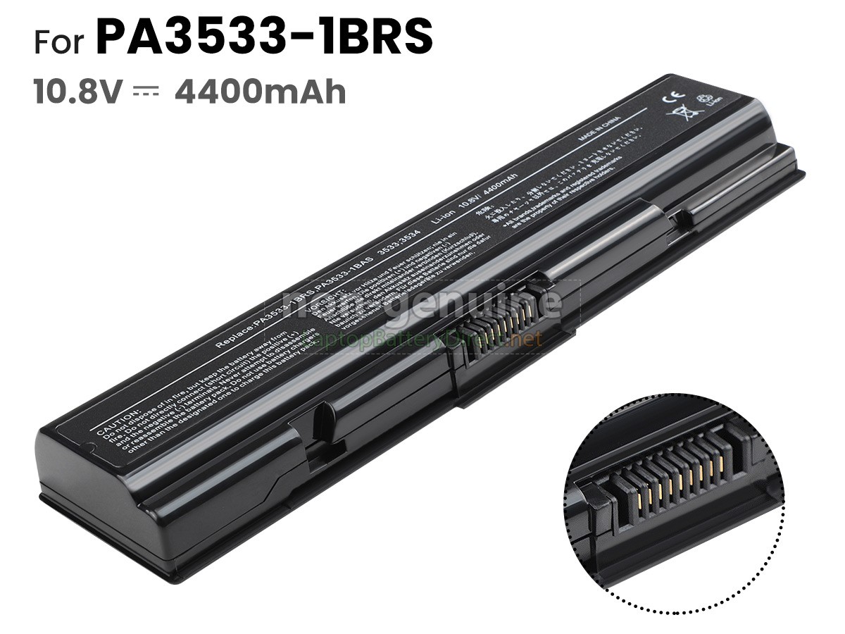 replacement Toshiba PABAS098 battery