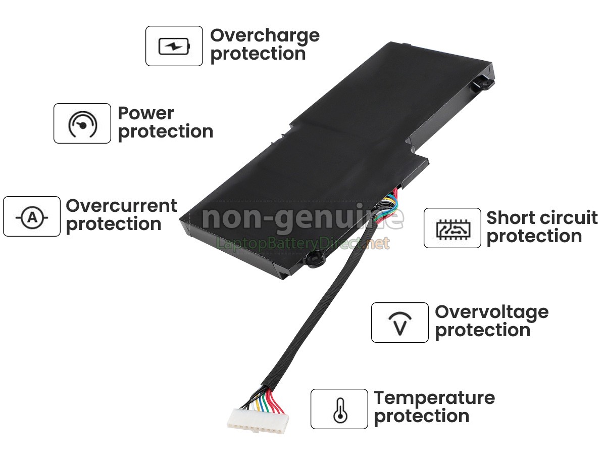 replacement Toshiba Satellite P55-A5312 battery