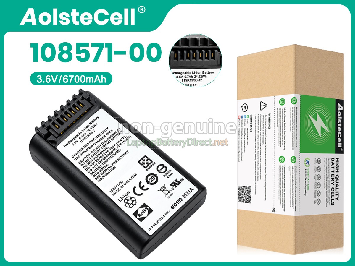 replacement Trimble 108571-00 battery