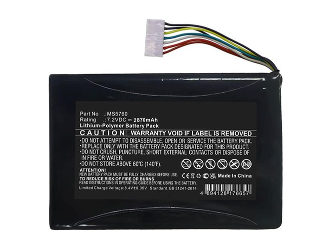 Replacement Battery for Trimble MS5760 laptop
