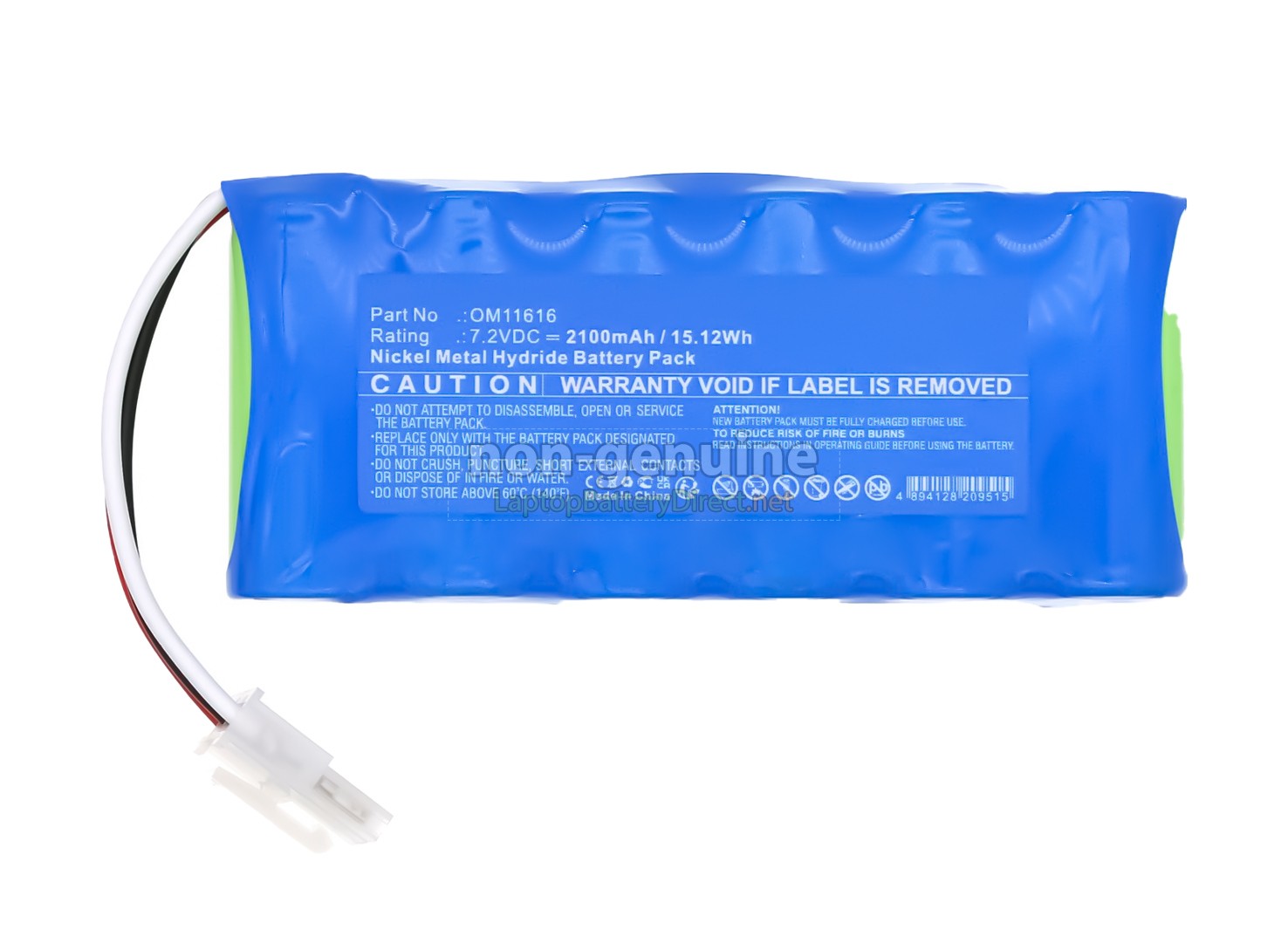 replacement Viasys Healthcare NICOLET VASCULAR VERSALAB APM battery