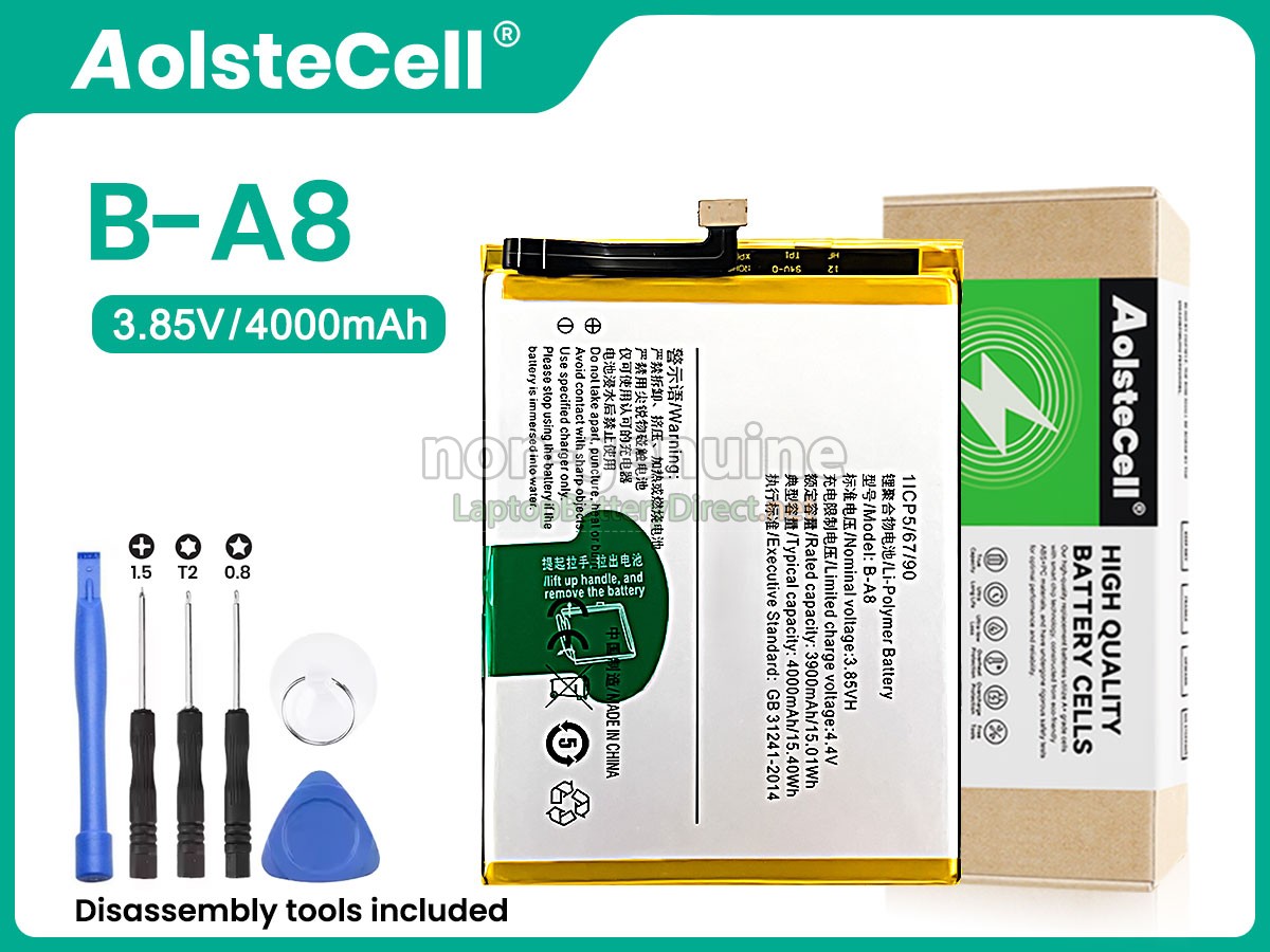 replacement Vivo B-A8 battery