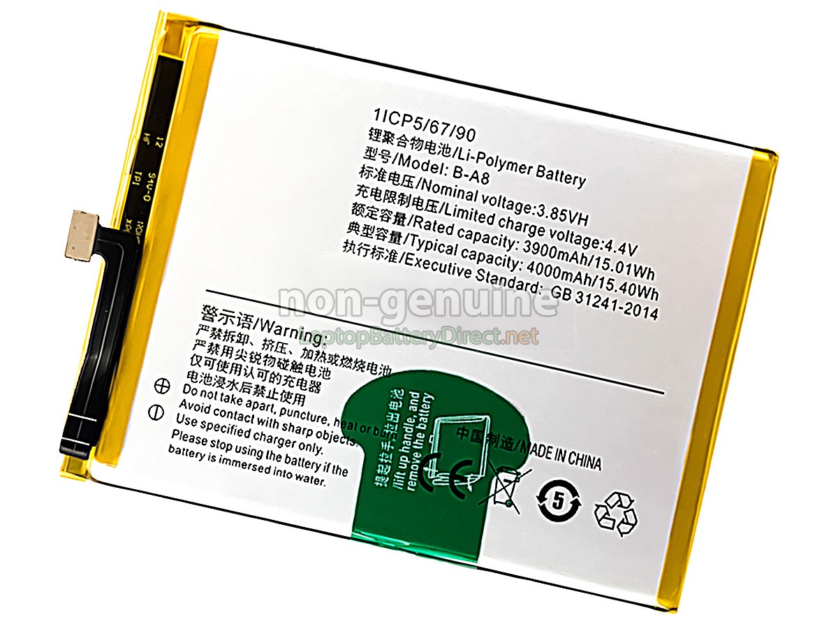 replacement Vivo B-A8 battery