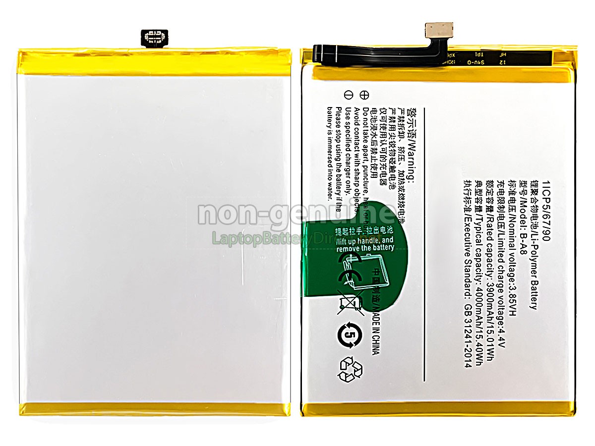 replacement Vivo B-A8 battery