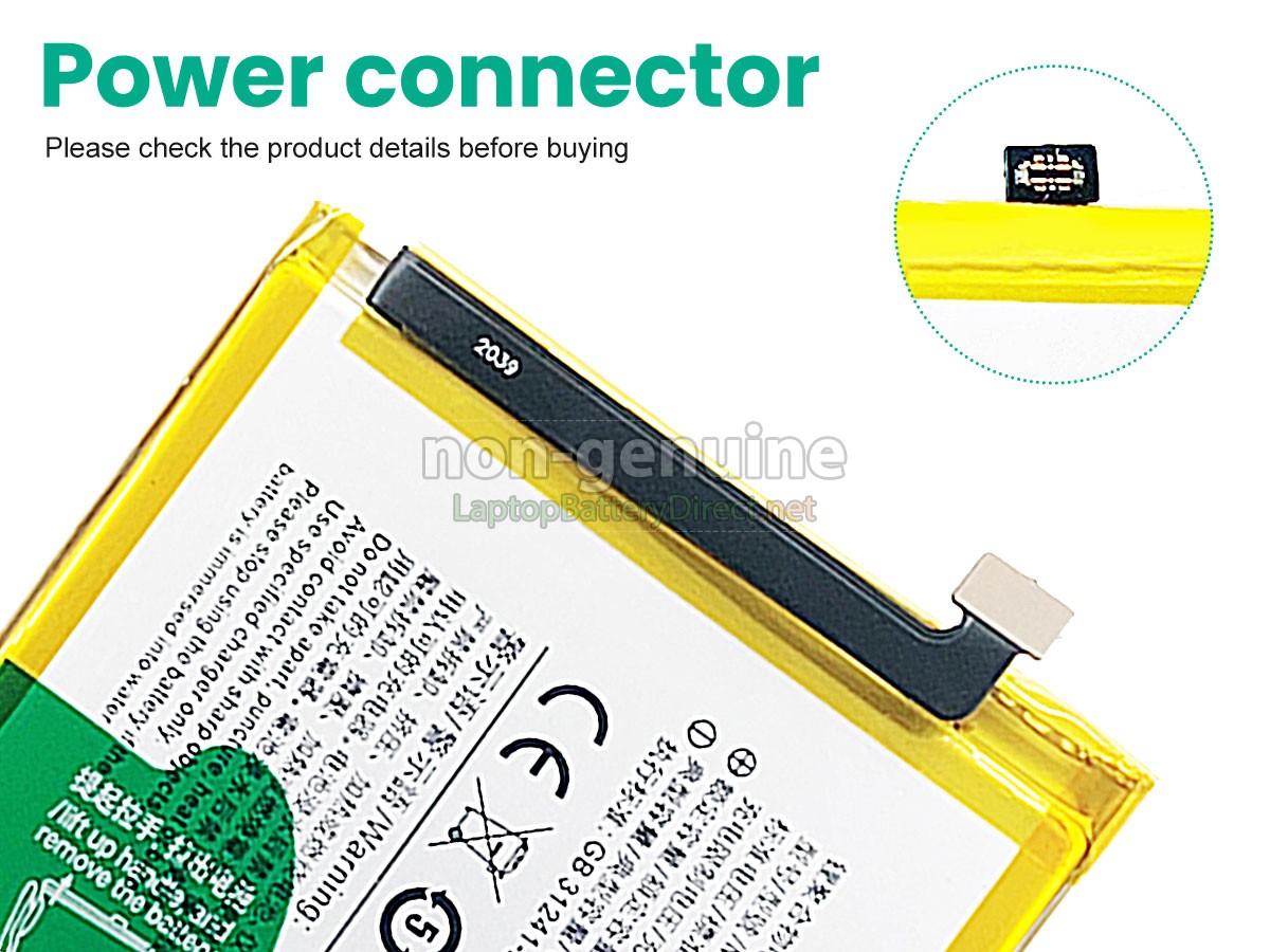 replacement Vivo B-C8 battery