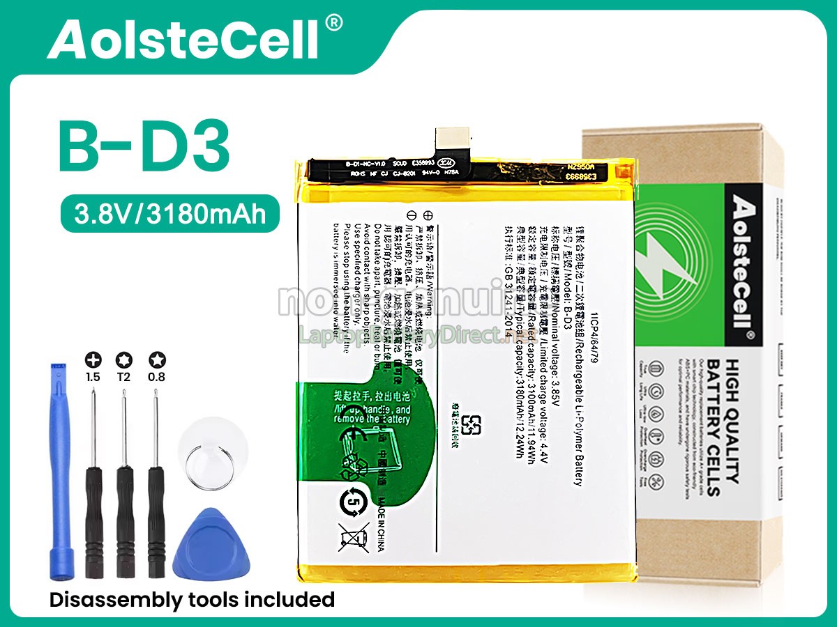 replacement Vivo B-D3 battery