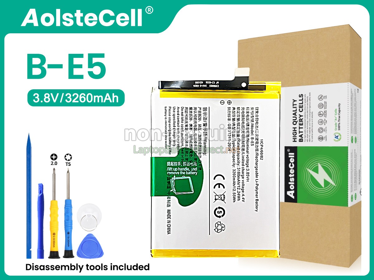 replacement Vivo B-E5 battery