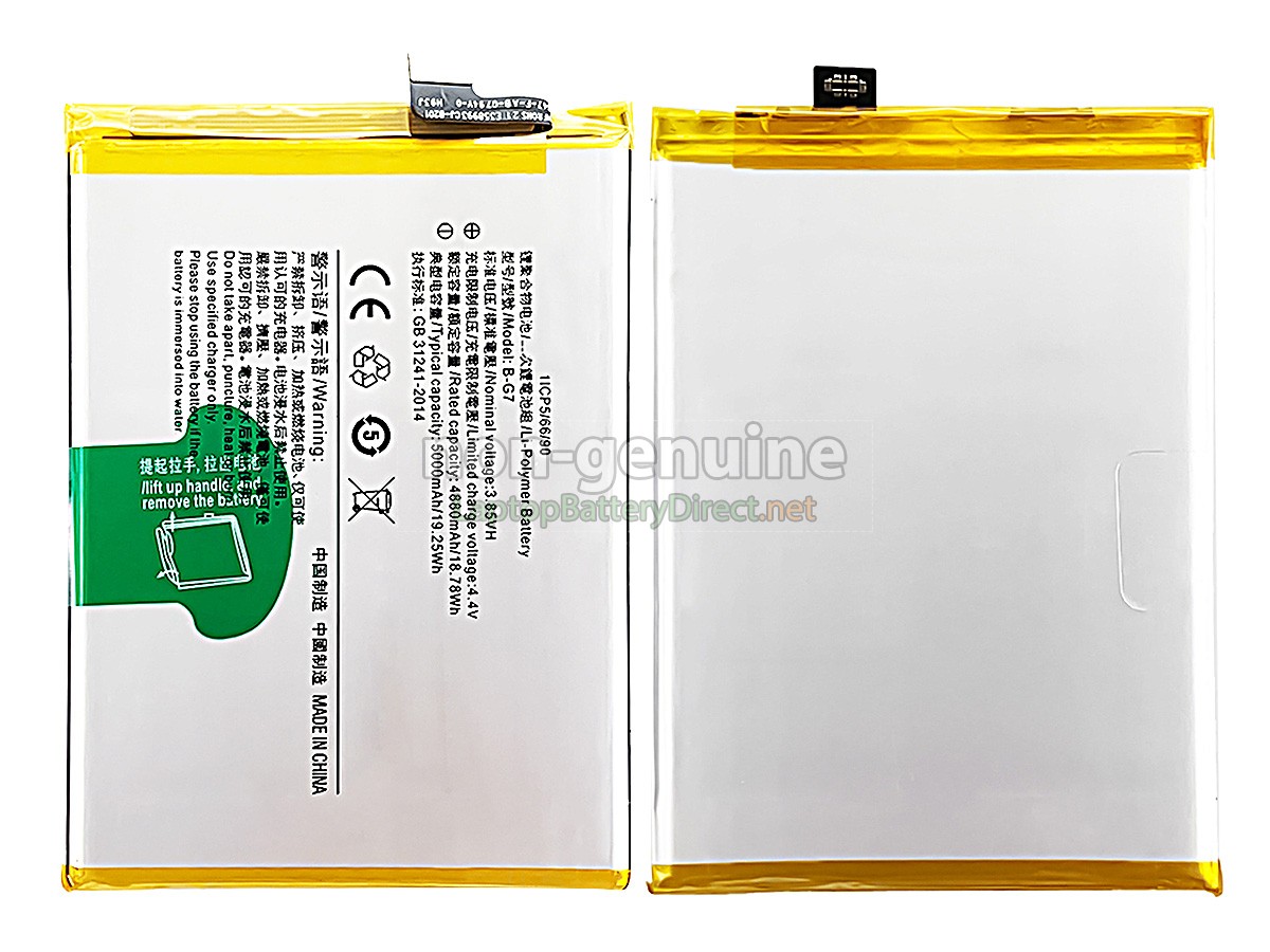 replacement Vivo Z5X battery