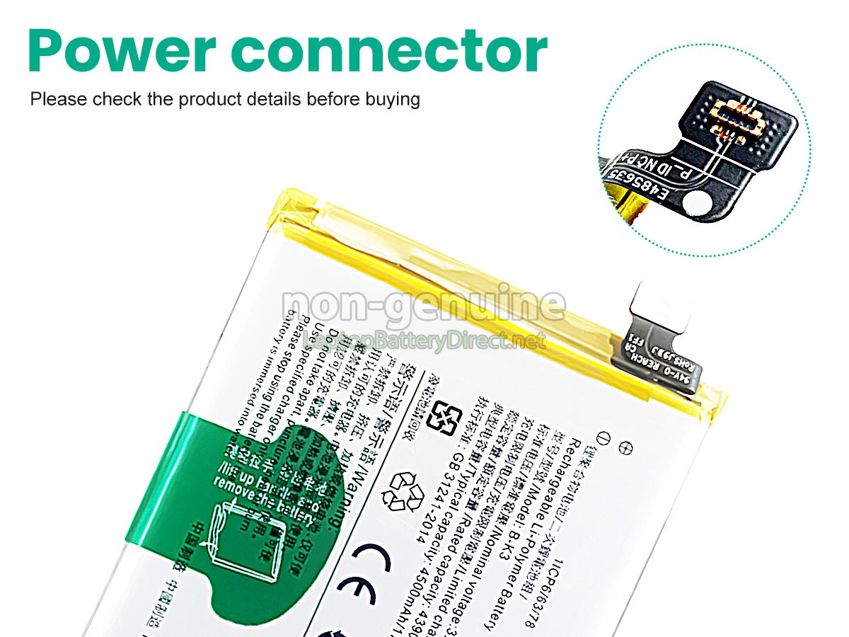 replacement Vivo B-K3 battery