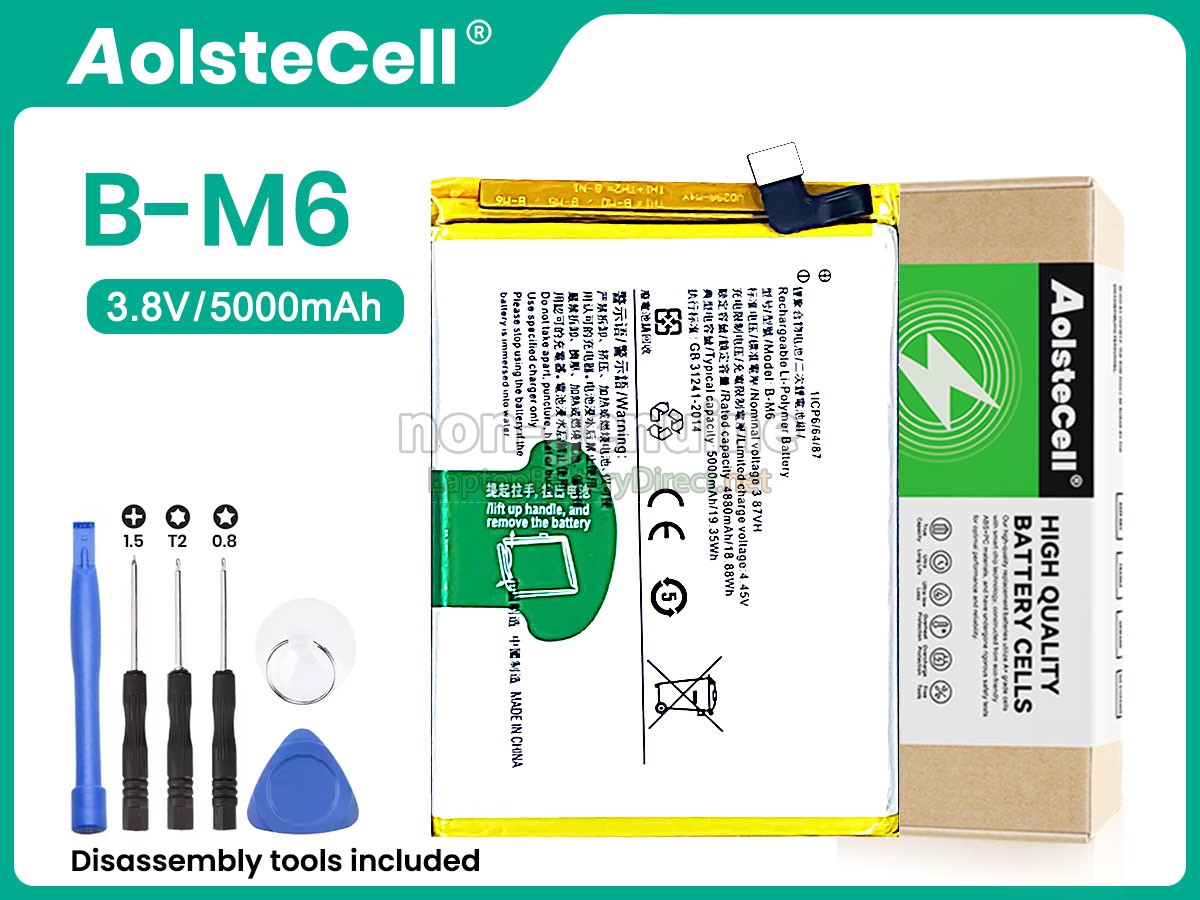 replacement Vivo B-M6 battery