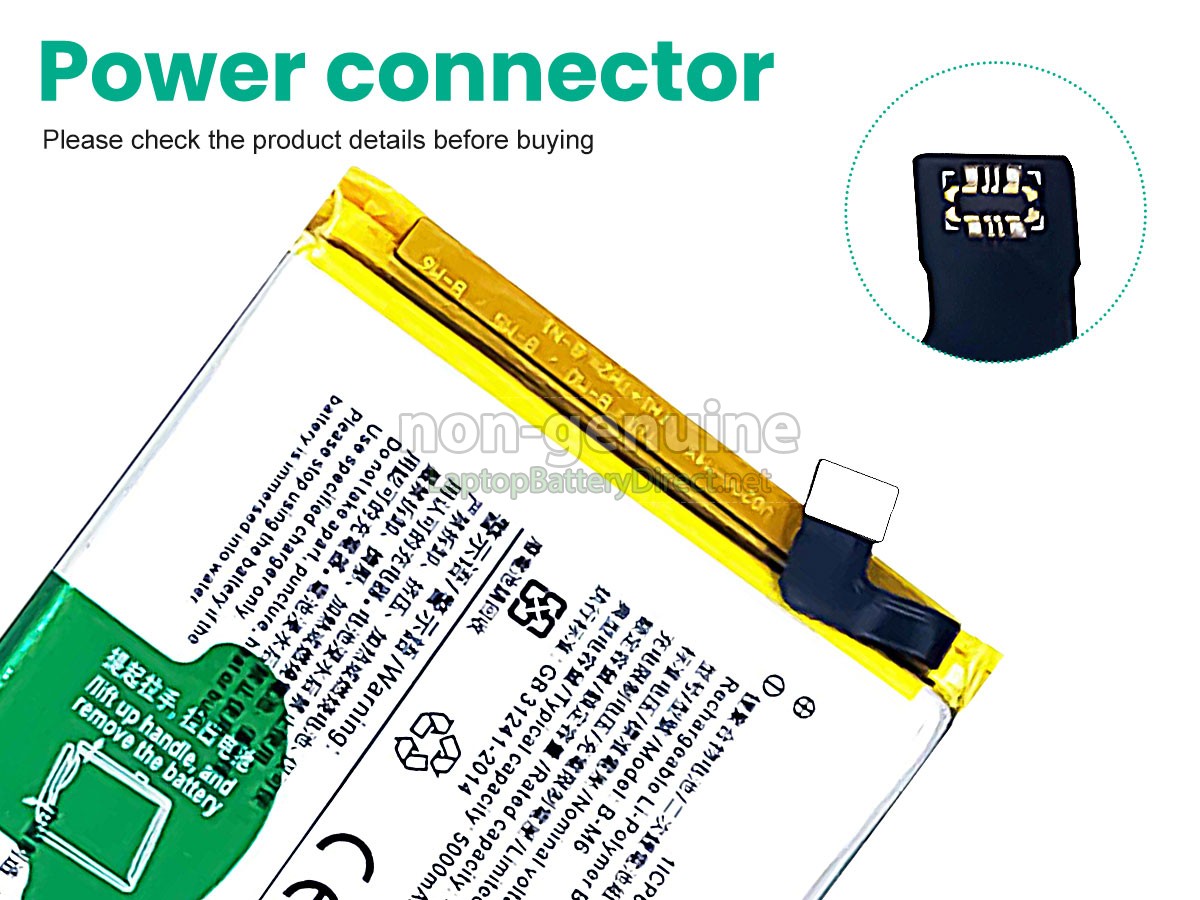 replacement Vivo B-M6 battery