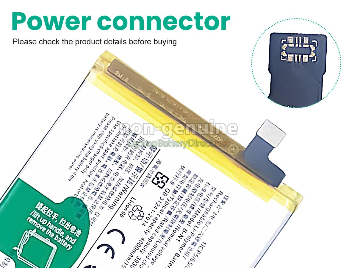 replacement Vivo B-N1 battery