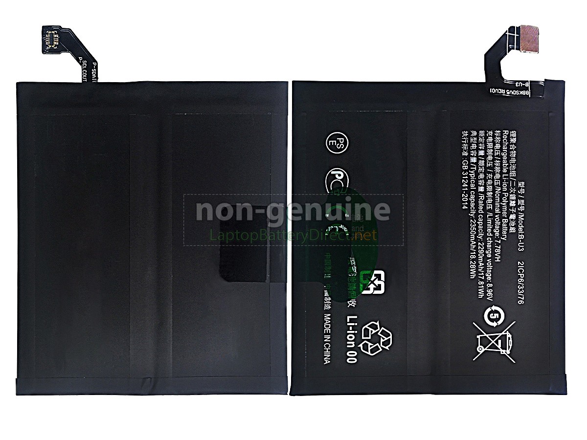replacement Vivo B-U3 battery