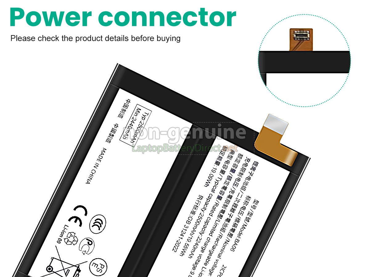 replacement Vivo X100 battery