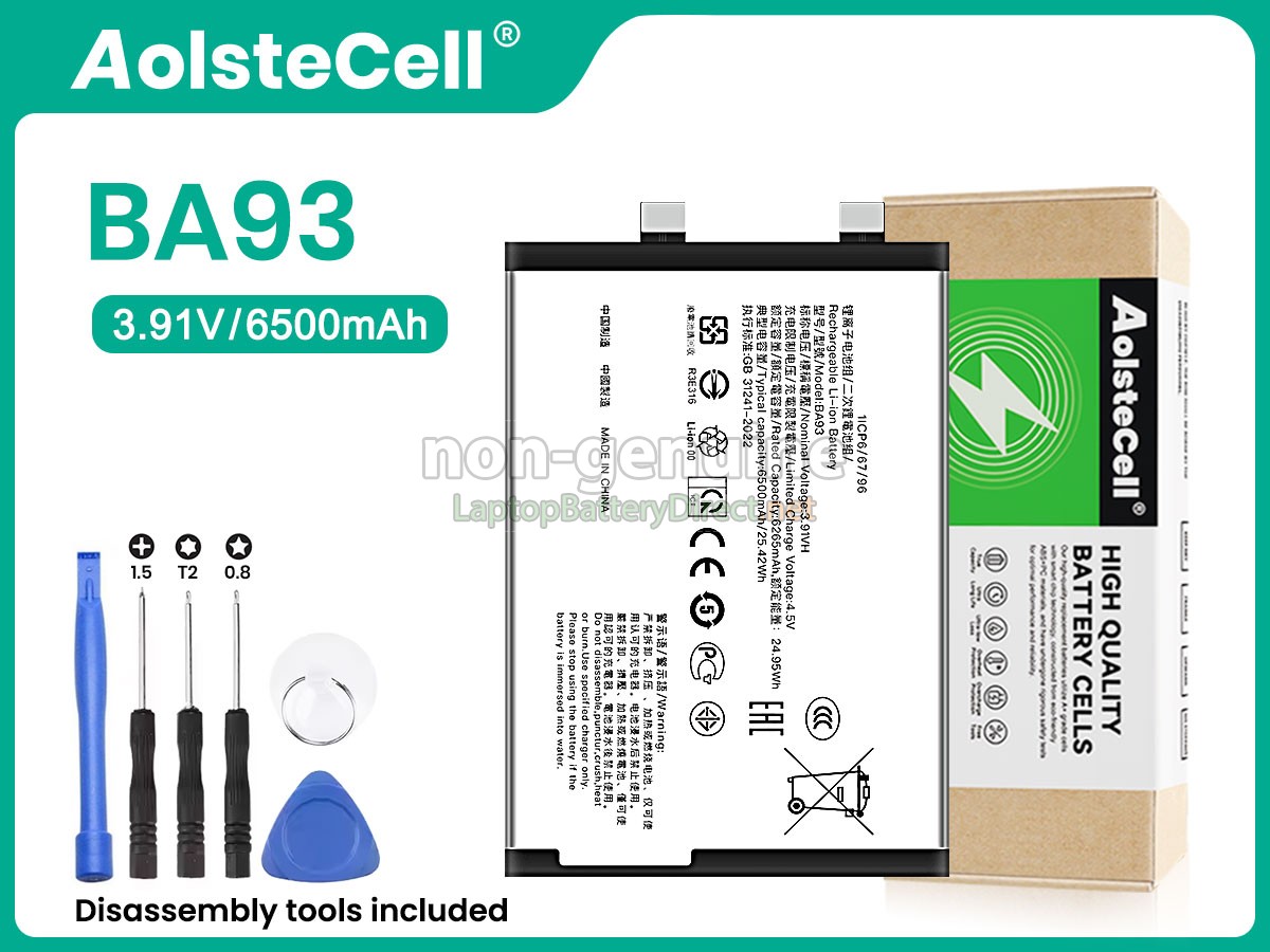 replacement Vivo BA93 battery
